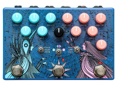 Old Blood Noise Endeavors - Dark Light Dual Reverb LTD BD Old Blood Noise Endeavors - Dark Light Dual Reverb LTD BD