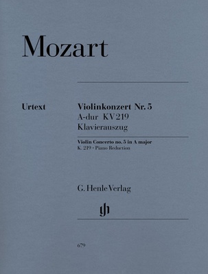 Henle Verlag - Mozart Violinkonzert Nr. 5