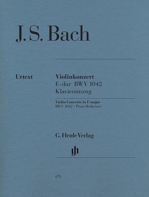 Henle Verlag - Bach Violinkonzert E-Dur Henle Verlag - Bach Violinkonzert E-Dur