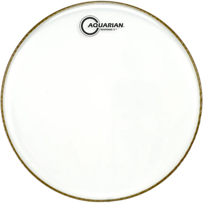 Aquarian - '18'' Response 2 Clear Bassdrum'