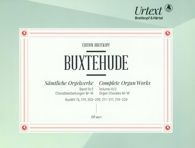 Breitkopf & HÃ¤rtel - Buxtehude Orgelwerke Choral 2