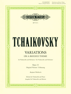 Edition Peters - Tschaikowsky Variationen Cello