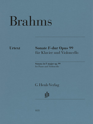 Henle Verlag - Brahms Cellosonate F-Dur