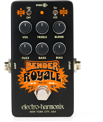 Electro Harmonix - Bender Royale Fuzz Black