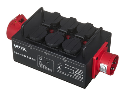 Botex - Power box BO-6-S2-16 CEE 3ph Botex - Power box BO-6-S2-16 CEE 3ph