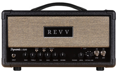 Revv - D20 Amp Head BK MK2 Revv - D20 Amp Head BK MK2