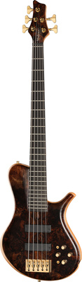 Marleaux - Mbass 5 Walnut Burl Marleaux - Mbass 5 Walnut Burl