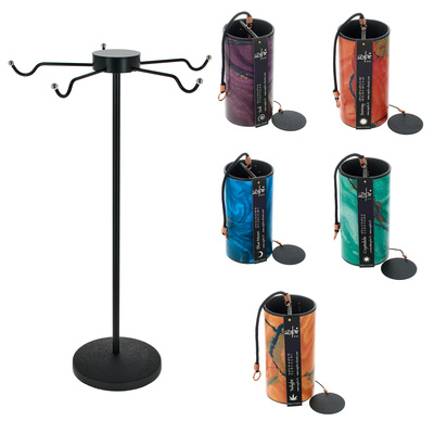 Zaphir - Chimes Set of 5 incl. Stand Zaphir - Chimes Set of 5 incl. Stand