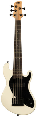 Kala - U-Bass 5 Sweet Cream Fretted