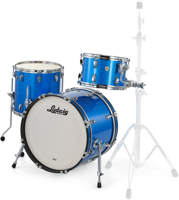 Ludwig - Classic Maple Downbeat Blue S.