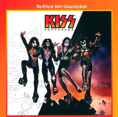 Rock n Roll Colouring - Kiss Colouring Book Rock n Roll Colouring - Kiss Colouring Book