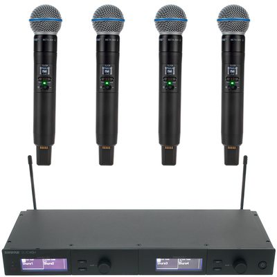 Shure - SLXD4Q+E Beta58 G59 Bundle