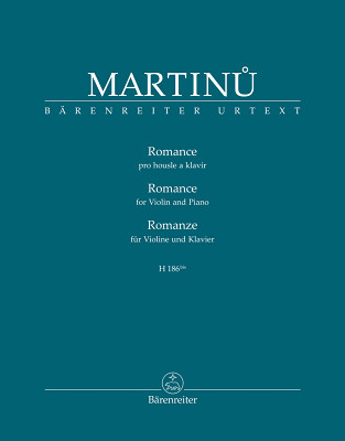 BÃ¤renreiter - Martinu Romanze Violin