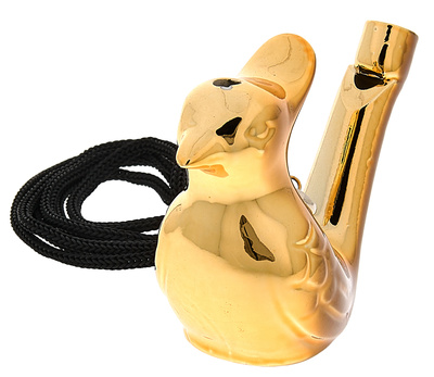 Thomann - Ceramic Chirping Bird Gold