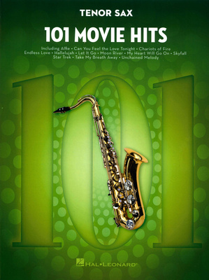 Hal Leonard - 101 Movie Hits for Tenor Sax