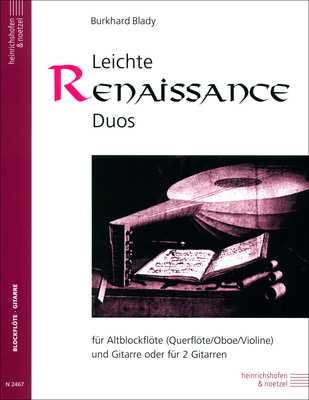 Heinrichshofen Verlag - Leichte Renaissance-Duos Heinrichshofen Verlag - Leichte Renaissance-Duos