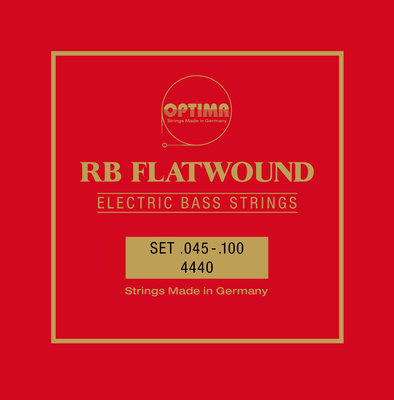 Optima - 4440.L RB Flatwound Bass Set