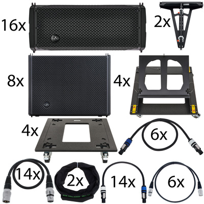 DAS Audio - EVENT 16x28A / 8x118A Bundle