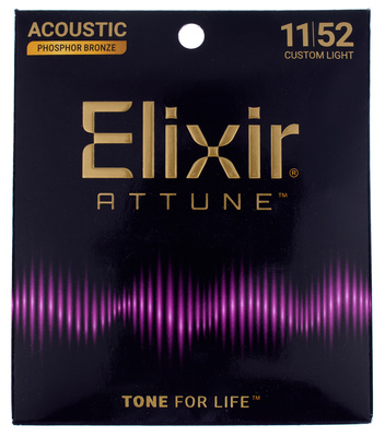 Elixir - Attune 21027 Phosphor Bronze