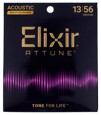 Elixir - Attune 21102 Phosphor Bronze