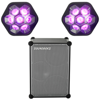 Soundboks - 4 Metallic Grey Lightboks Set Soundboks - 4 Metallic Grey Lightboks Set