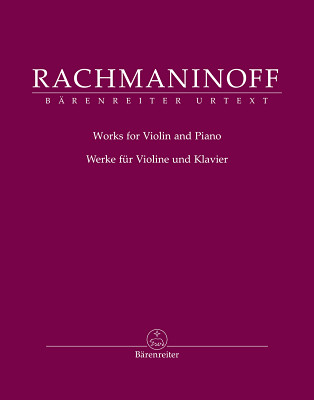 BÃ¤renreiter - Rachmaninow Werke fÃ¼r Violin