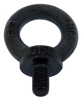 Stairville - 'Eyebolt 1/4'' Bk'