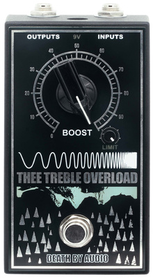 Death by Audio - Thee Treble Overload Booster Death by Audio - Thee Treble Overload Booster