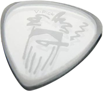 V-Picks - Billy Gibbons Clear Ghost Rim