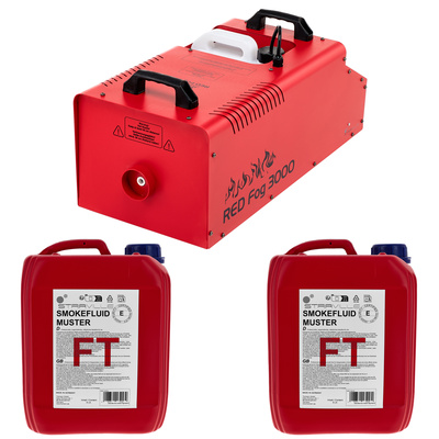 Stairville - RED Fog 3000 Bundle Stairville - RED Fog 3000 Bundle