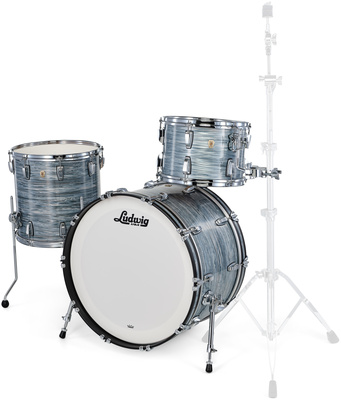 Ludwig - Classic Maple Rock Blue Oy. Ludwig - Classic Maple Rock Blue Oy.