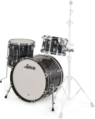 Ludwig - Legacy Maple Downbeat Black Oy Ludwig - Legacy Maple Downbeat Black Oy