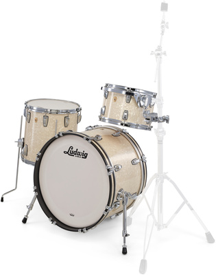 Ludwig - Legacy Maple Downbeat V.White Ludwig - Legacy Maple Downbeat V.White