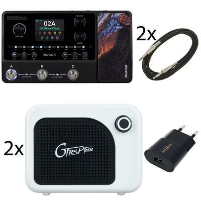 Mooer - GE150+ Traveller Stereo Bdl WH