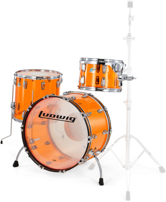 Ludwig - Vistalite FAB Set Amber Ludwig - Vistalite FAB Set Amber
