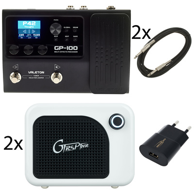 Valeton - GP-100 + Cab WH Stereo Bundle Valeton - GP-100 + Cab WH Stereo Bundle