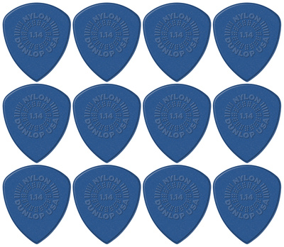 Dunlop - Nylon Flow Set 12 pc. 1.14mm Dunlop - Nylon Flow Set 12 pc. 1.14mm