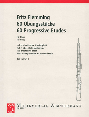 Zimmermann Verlag - Flemming ÃbungsstÃ¼cke Oboe 1
