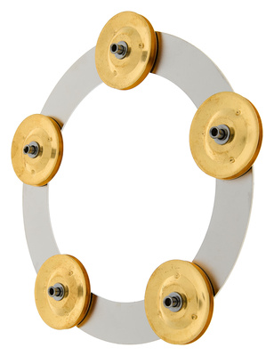 Millenium - '6'' Steel Jingle Ring brass'