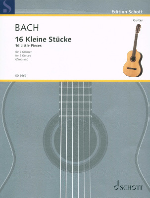 Schott - Bach 16 Kleine Stücke Schott - Bach 16 Kleine Stücke