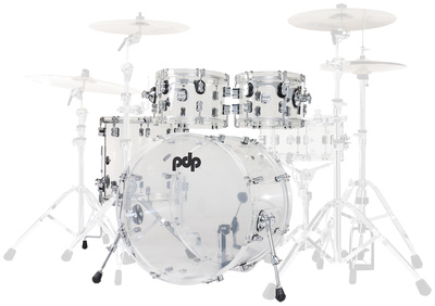 DW - PDP Concept Clear Acrylic 4pc DW - PDP Concept Clear Acrylic 4pc