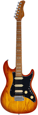 Larry Carlton - S7 Ash Top Amber Burst