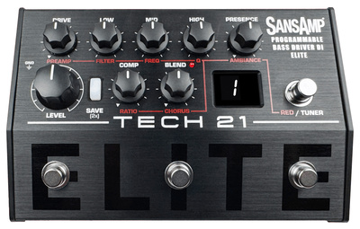 Tech 21 - SansAmp Prog Bass Driver Elite Tech 21 - SansAmp Prog Bass Driver Elite