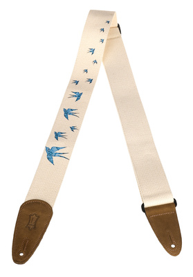 Levys - Nature Cotton Blue Birds Levys - Nature Cotton Blue Birds