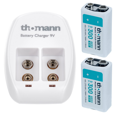 Thomann - 2x 9V Charger Bundle Thomann - 2x 9V Charger Bundle