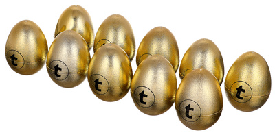 Thomann - Egg Shaker Set 10 pcs Gold