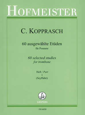 Friedrich Hofmeister Verlag - Kopprasch 60 EtÃ¼den Posaune 1
