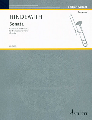 Schott - Hindemith Sonate Posaune