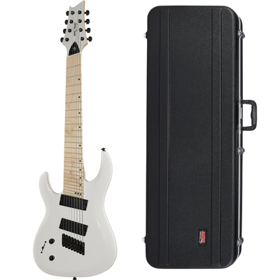 Harley Benton - R-458MN LH WH MS w/Case