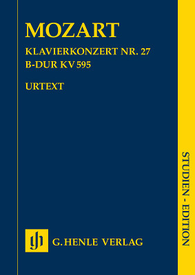 Henle Verlag - Mozart Klavierkonzert Nr. 27
